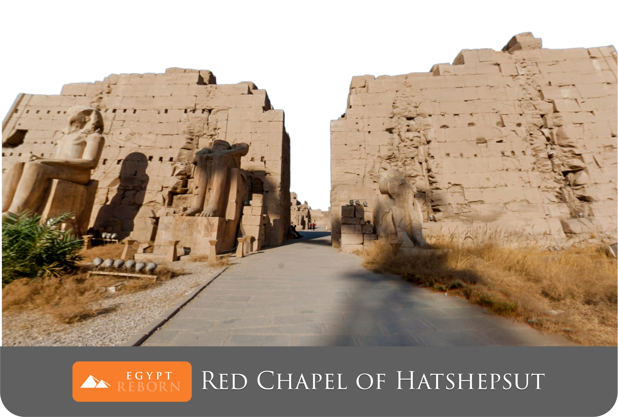 Red Chapel Of Hatshepsut 5, Flyover Zone